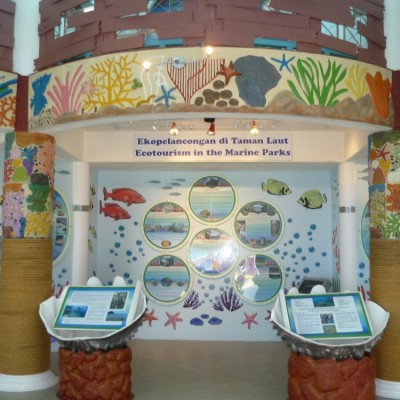 Science Centre, Info Centre and Museum Interactive Information Kiosk Desk Furniture or Decorative Board Exhibits